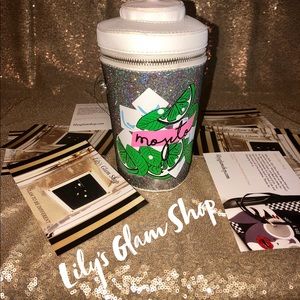 Silver Sparkle cup handbag